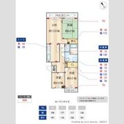 コーポレート美原の間取り画像