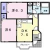 ファミリーヌⅡの間取り画像