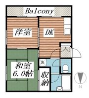 ジュネパレス草加第05の間取り画像