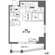 カスタリア森下Ⅱの間取り画像