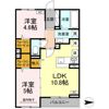 ボヌール Tの間取り画像