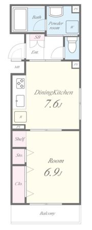 メゾン ド シェンヌの間取り画像