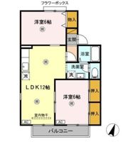 セジュール茂原公園 ABの間取り画像
