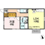 コージーコートの間取り画像