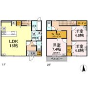イリス C棟の間取り画像