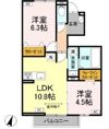 Bonnard(ボナール）の間取り画像