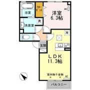 アルブル藤の間取り画像