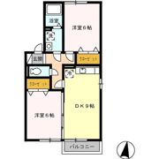 ホクト Aの間取り画像
