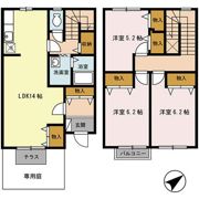 ユニフレックス寺本 Bの間取り画像