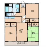 メゾンルミエールの間取り画像