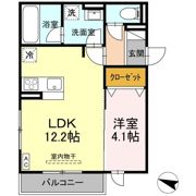 西町SUZUKAZEの間取り画像
