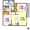 西町SUZUKAZEの間取り画像