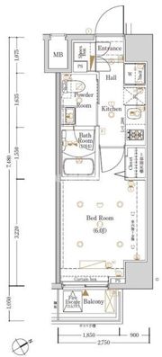 Log鶴見の間取り画像