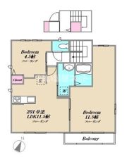 アンソレイユ鷺沼A棟の間取り画像