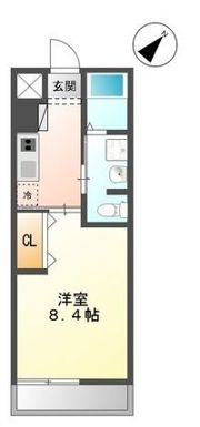 Bloom吉野作の間取り画像