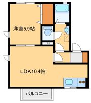 イーストウイングAの間取り画像