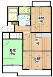 マンションサザンⅡの間取り画像