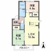 メゾンファミーユAの間取り画像