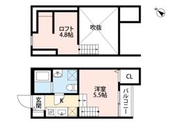 New Life 博多駅東の間取り画像