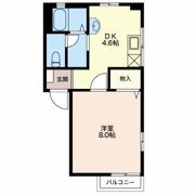 レーベン明石Bの間取り画像