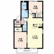 ハイム美濃の間取り画像