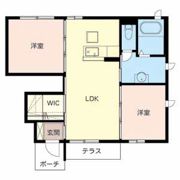 シャーメゾン縁の間取り画像