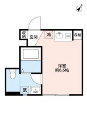 ハナテラス竹ノ塚の間取り画像