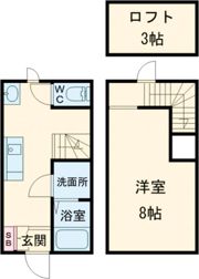 NANA THE STYLE B棟の間取り画像
