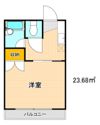 ベルザ南片江の間取り画像