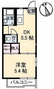 コーポ井上の間取り画像