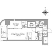 コンフォリア・リヴ北浜淡路町の間取り画像