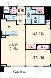 Moruan Residenceの間取り画像