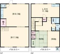 ハピネス千代11の間取り画像