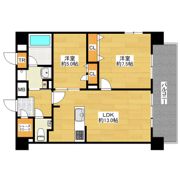 ルーグ箱崎の間取り画像