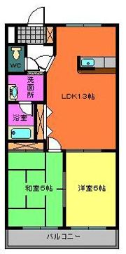 リバーサイド参番館の間取り画像