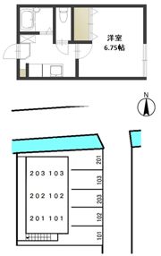 シティハウスMの間取り画像