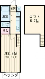 シャルダン ベルⅡの間取り画像