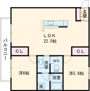 シャルダン・ベルⅠの間取り画像