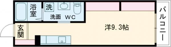 コンフォール海田の間取り画像