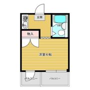 コーポM2の間取り画像