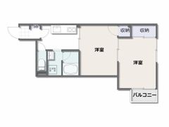 インパレスの間取り画像