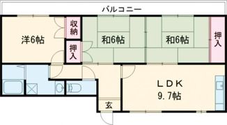 バルビゾン岡田の間取り画像