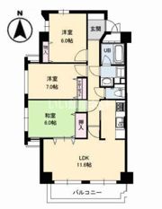 メゾン・ド・ナリヤ B棟の間取り画像