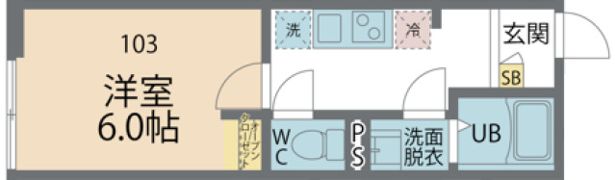 カインドネス相模原の間取り画像