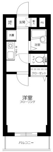 メインステージ巣鴨の間取り画像