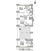 東雲キャナルコートCODAN14号棟の間取り画像