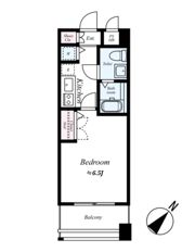 ピュアドームグランテージ博多の間取り画像