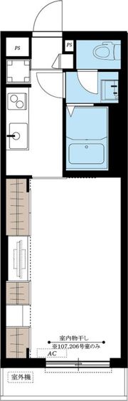 リブリ・クレスト川崎の間取り画像