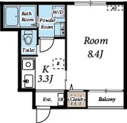 サンライズ宮町の間取り画像