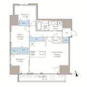 VISTA西早稲田の間取り画像